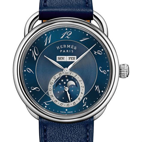 hermes arceau grande lune watch|arceau grande lune watch 43mm.